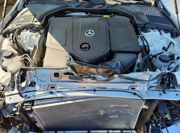 W1KAF4HB9PR081916 2023 MERCEDES-BENZ C White Widok wnętrza z tyłu