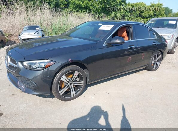 W1KAF4HB9PR122299 2023 MERCEDES-BENZ C-CLASS Серый Передняя левая четверть
