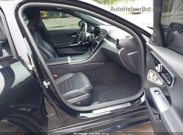 W1KAF4HB9RR165821 2024 MERCEDES-BENZ C-CLASS Black Widok wnętrza z przodu