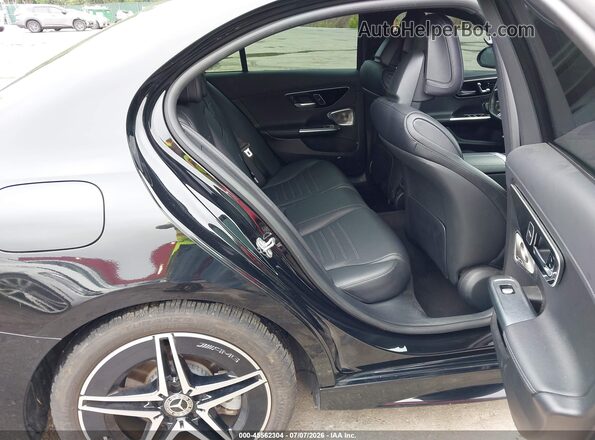 W1KAF4HB9RR165821 2024 MERCEDES-BENZ C-CLASS Black Widok naklejki z numerem VIN