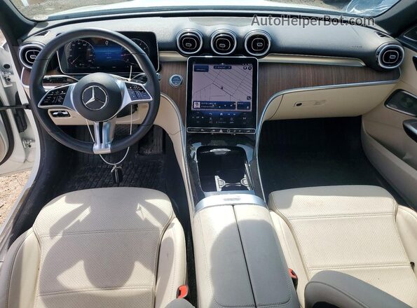 W1KAF4HB9RR167195 2024 MERCEDES-BENZ C White Dashboard view