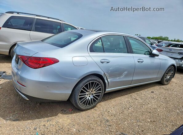W1KAF4HB9RR188127 2024 MERCEDES-BENZ C Silver Задня права чверть