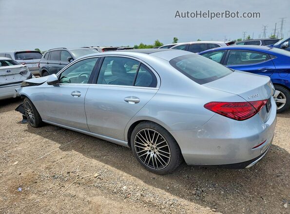 W1KAF4HB9RR188127 2024 MERCEDES-BENZ C Silver Задня ліва чверть
