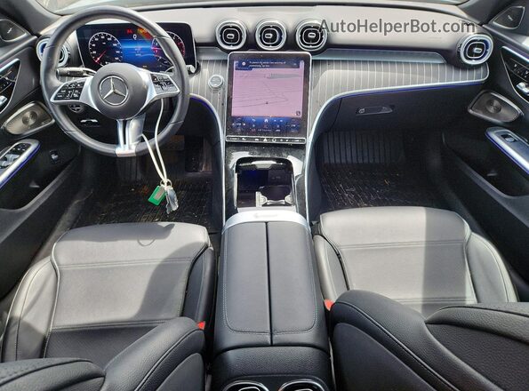 W1KAF4HB9RR188127 2024 MERCEDES-BENZ C Silver Вид панелі приладів