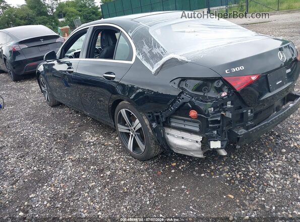 W1KAF4HB9RR235320 2024 MERCEDES-BENZ C-CLASS Black უკანა მარცხენა