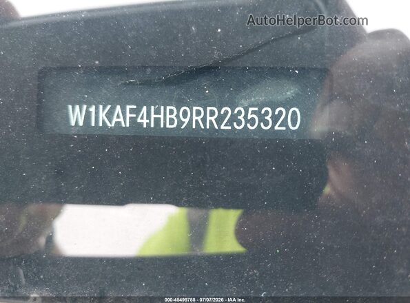 W1KAF4HB9RR235320 2024 MERCEDES-BENZ C-CLASS Black ხელსაწყოთა პანელის ხედი