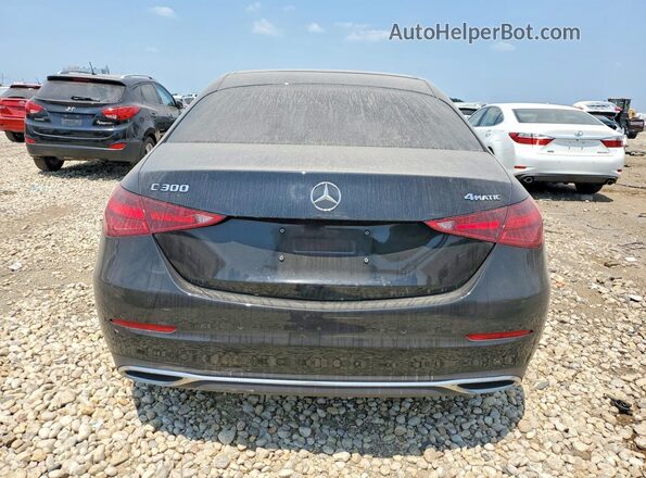W1KAF4HB9SR251085 2025 MERCEDES-BENZ C Black Rear view