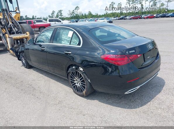 W1KAF4HB9SR285270 2025 MERCEDES-BENZ C-CLASS Черный Задняя левая четверть