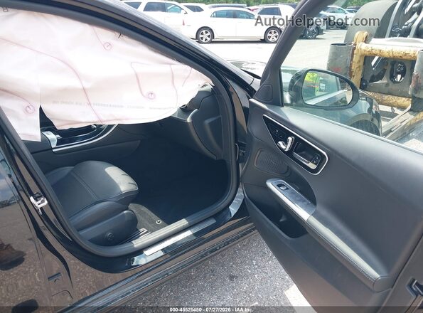 W1KAF4HB9SR285270 2025 MERCEDES-BENZ C-CLASS Черный Вид салона спереди