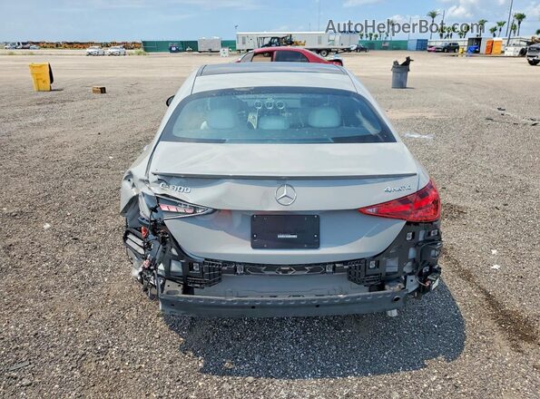 W1KAF4HB9SR298956 2025 MERCEDES-BENZ C Gray Հետևի տեսք