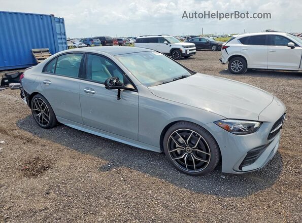 W1KAF4HB9SR298956 2025 MERCEDES-BENZ C Gray Առջևի աջ