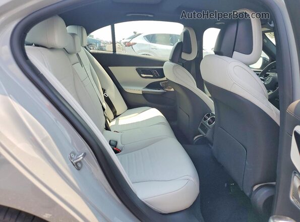 W1KAF4HB9SR298956 2025 MERCEDES-BENZ C Gray Հետևի նստատեղերի տեսք