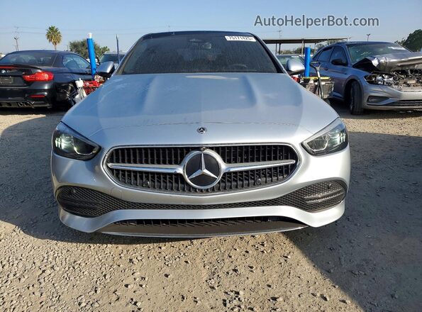 W1KAF4HBXNR013198 2022 MERCEDES-BENZ C Серебряный Вид спереди