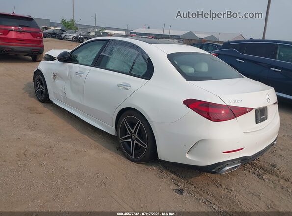 W1KAF4HBXPR152816 2023 MERCEDES-BENZ C-CLASS White Rear left