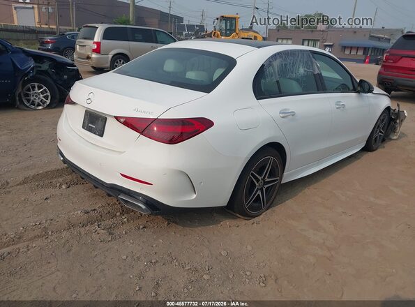 W1KAF4HBXPR152816 2023 MERCEDES-BENZ C-CLASS White Rear right