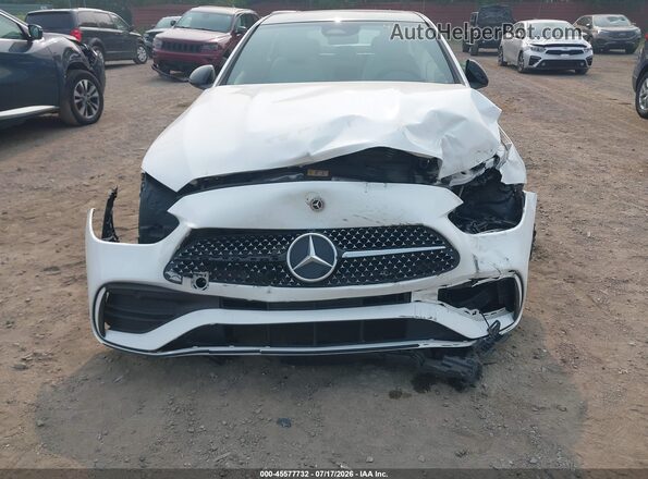 W1KAF4HBXPR152816 2023 MERCEDES-BENZ C-CLASS White Front view