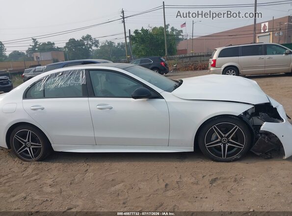W1KAF4HBXPR152816 2023 MERCEDES-BENZ C-CLASS White Rear interior view