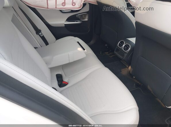 W1KAF4HBXPR152816 2023 MERCEDES-BENZ C-CLASS White VIN sticker view