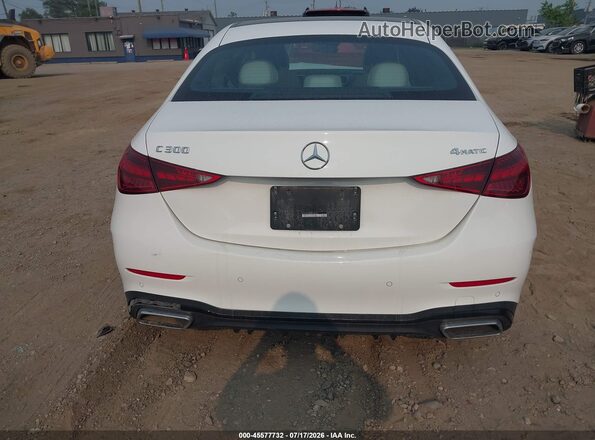 W1KAF4HBXPR152816 2023 MERCEDES-BENZ C-CLASS White 