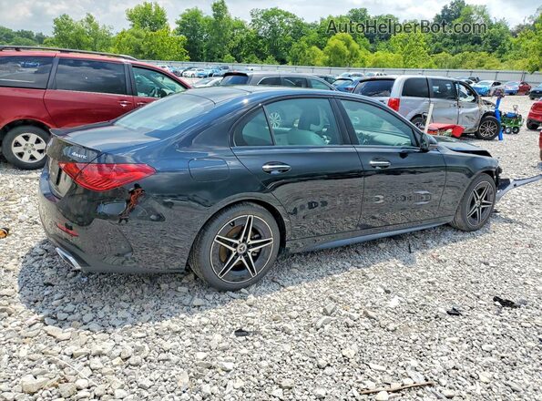 W1KAF4HBXRR170140 2024 MERCEDES-BENZ C Black Задня права чверть