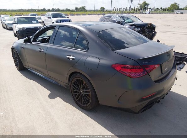 W1KAF8AB3RR235752 2024 MERCEDES-BENZ AMG C 63 Black უკანა მარცხენა