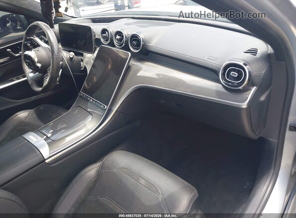 W1KAF8AB9RR186055 2024 MERCEDES-BENZ AMG C 63 Серебряный Вид салона спереди