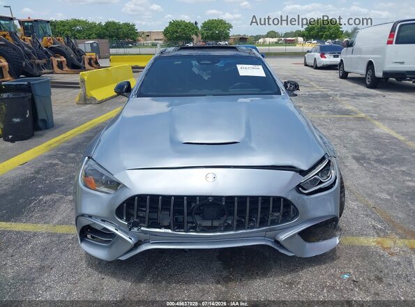 W1KAF8AB9RR186055 2024 MERCEDES-BENZ AMG C 63 Серебряный Вид панели приборов