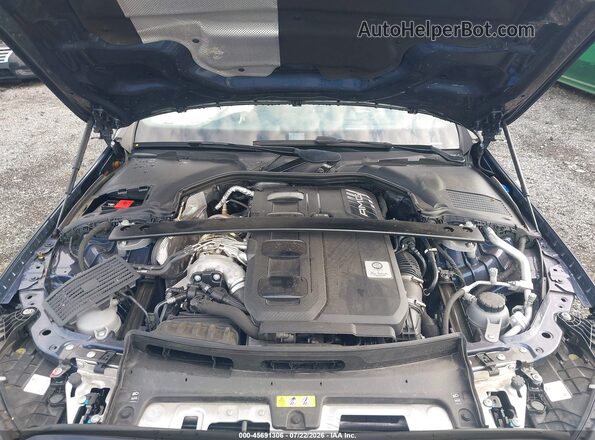 W1KAF8HB0RR236718 2024 MERCEDES-BENZ AMG C 43 Blue Հետևի տեսք