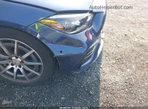 W1KAF8HB0RR236718 2024 MERCEDES-BENZ AMG C 43 Blue Դիմացի տեսք