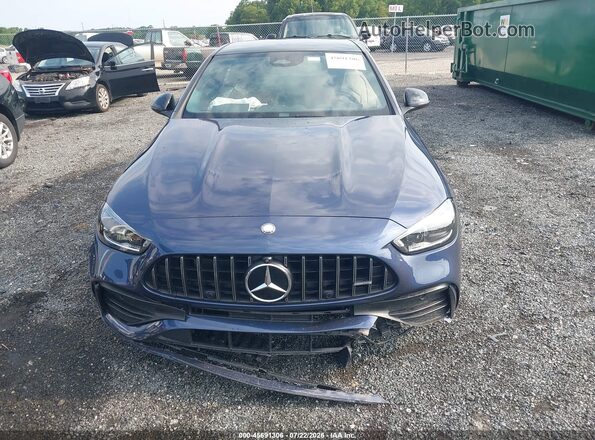 W1KAF8HB0RR236718 2024 MERCEDES-BENZ AMG C 43 Blue Սարքավորումների վահանակի տեսք