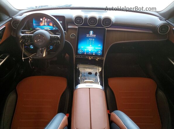 W1KAF8HB1RR237411 2024 MERCEDES-BENZ C Black Vista del salpicadero