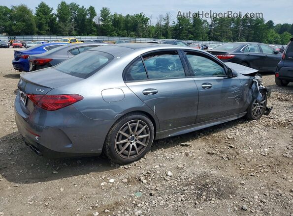 W1KAF8HB2TR336889 2026 MERCEDES-BENZ C Серый Задняя правая четверть