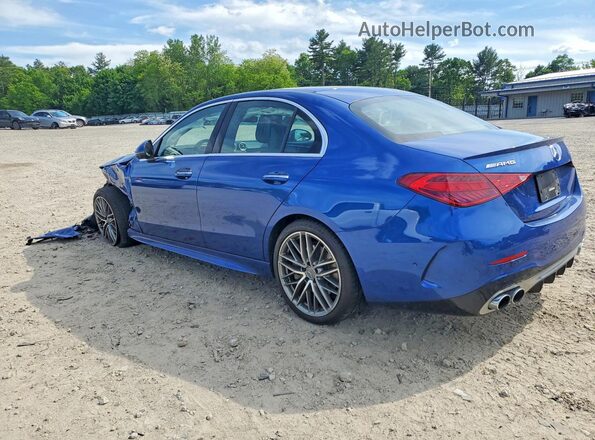 W1KAF8HB3PR075620 2023 MERCEDES-BENZ C Blue Trasero izquierdo