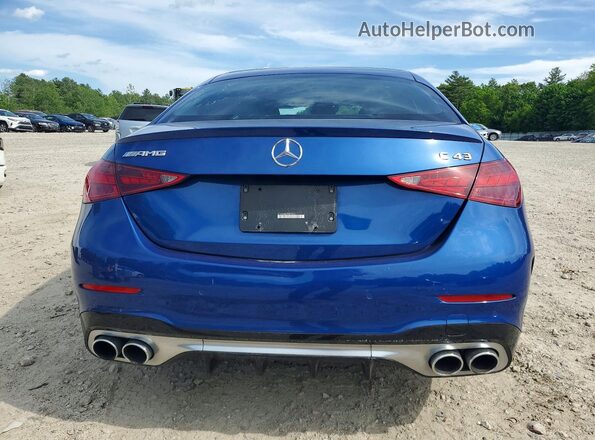 W1KAF8HB3PR075620 2023 MERCEDES-BENZ C Blue Vista trasera