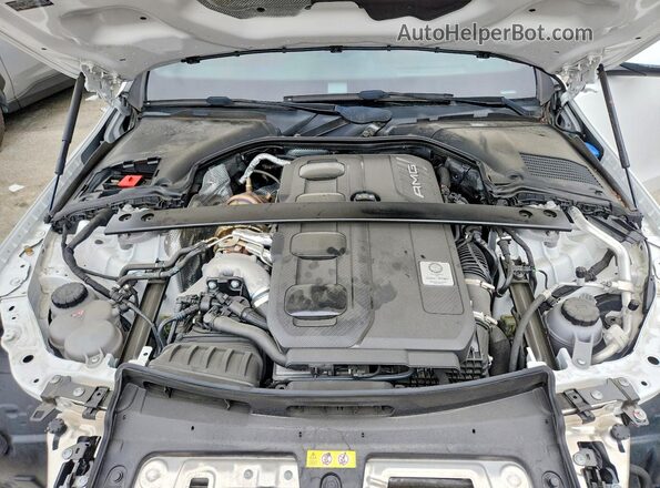 W1KAF8HB4PR122914 2023 MERCEDES-BENZ C Белый Вид задней части салона