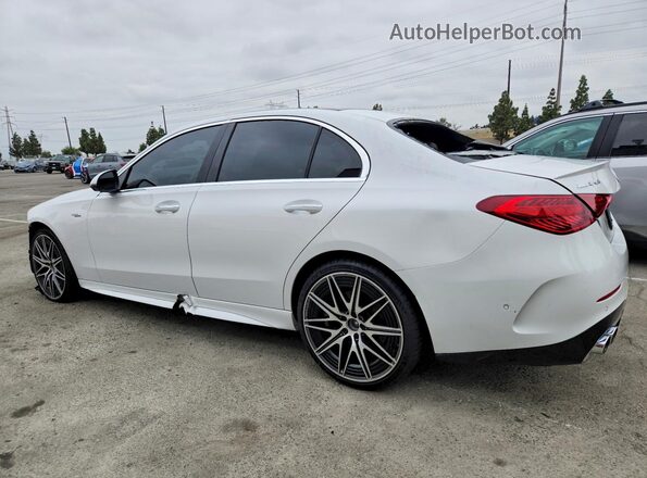 W1KAF8HB4PR122914 2023 MERCEDES-BENZ C Белый Задняя левая четверть