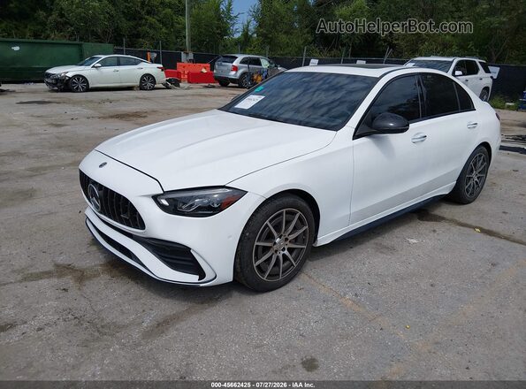 W1KAF8HB6PR074557 2023 MERCEDES-BENZ AMG C 43 White Front left
