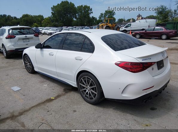 W1KAF8HB6PR074557 2023 MERCEDES-BENZ AMG C 43 White Rear left