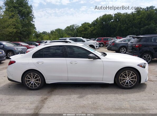 W1KAF8HB6PR074557 2023 MERCEDES-BENZ AMG C 43 White Rear interior view