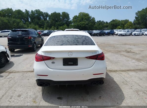 W1KAF8HB6PR074557 2023 MERCEDES-BENZ AMG C 43 White 