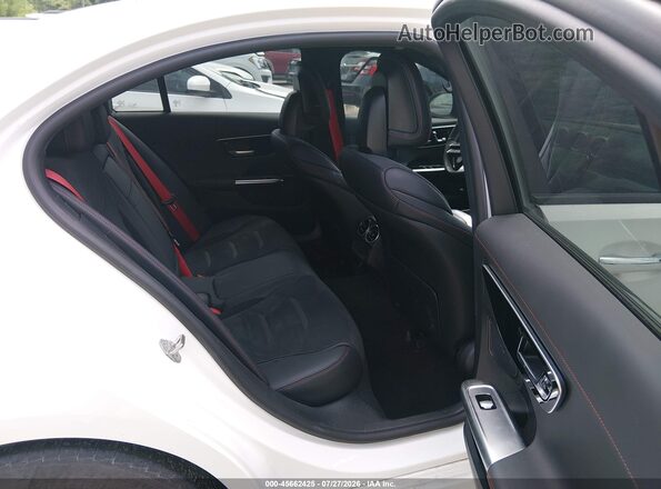 W1KAF8HB6PR074557 2023 MERCEDES-BENZ AMG C 43 White VIN sticker view