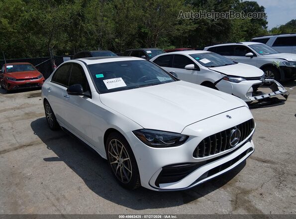 W1KAF8HB6PR074557 2023 MERCEDES-BENZ AMG C 43 White 