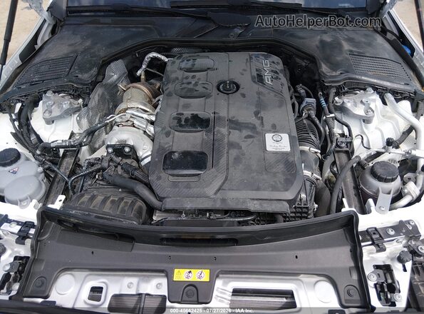 W1KAF8HB6PR074557 2023 MERCEDES-BENZ AMG C 43 White Rear view