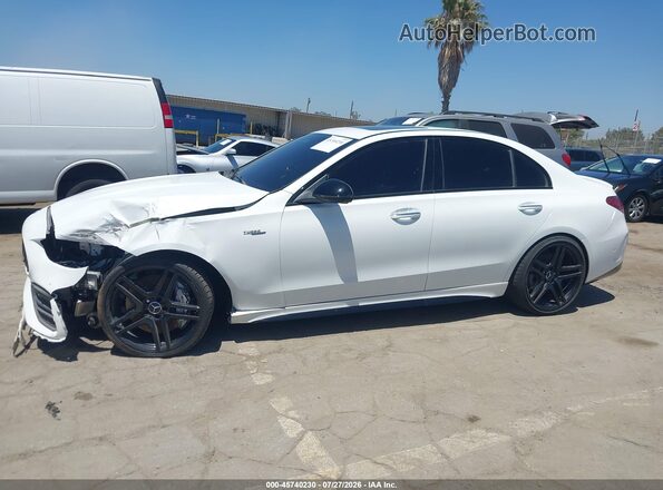 W1KAF8HB6TR309520 2026 MERCEDES-BENZ AMG C 43 White Vista interior de 360 grados