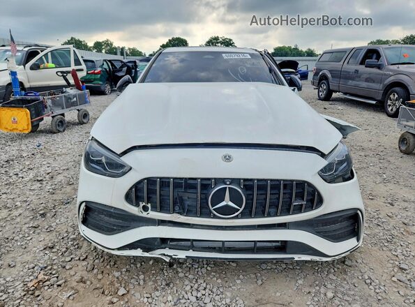 W1KAF8HB7PR101247 2023 MERCEDES-BENZ C White წინა ხედი