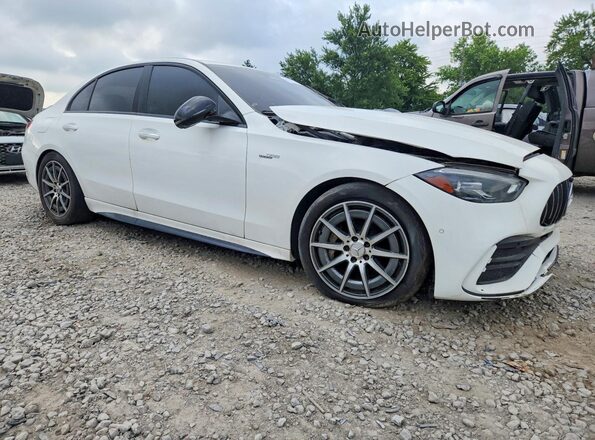 W1KAF8HB7PR101247 2023 MERCEDES-BENZ C White წინა მარჯვენა