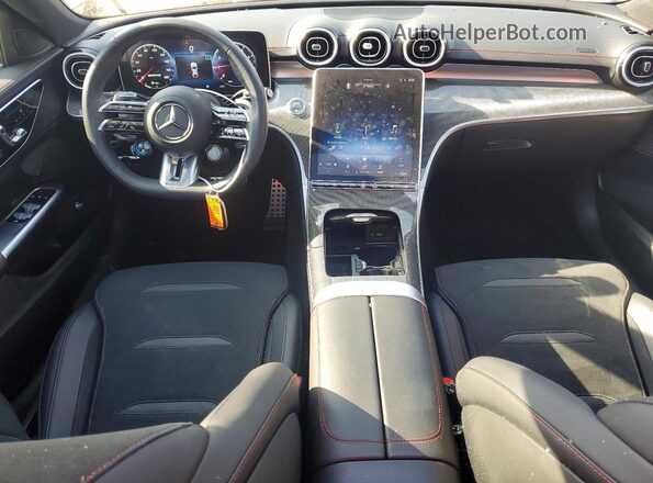 W1KAF8HB7PR148441 2023 MERCEDES-BENZ C Black წინა პანელის ხედი