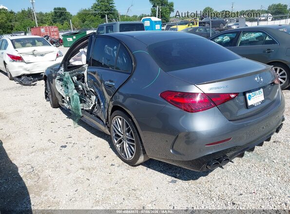 W1KAF8HB9PR118566 2023 MERCEDES-BENZ AMG C 43 Серебряный Задняя левая четверть