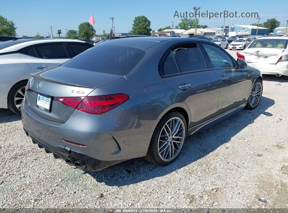 W1KAF8HB9PR118566 2023 MERCEDES-BENZ AMG C 43 Серебряный Задняя правая четверть