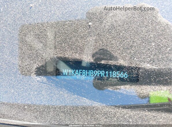 W1KAF8HB9PR118566 2023 MERCEDES-BENZ AMG C 43 Серебряный Вид подкапотного пространства